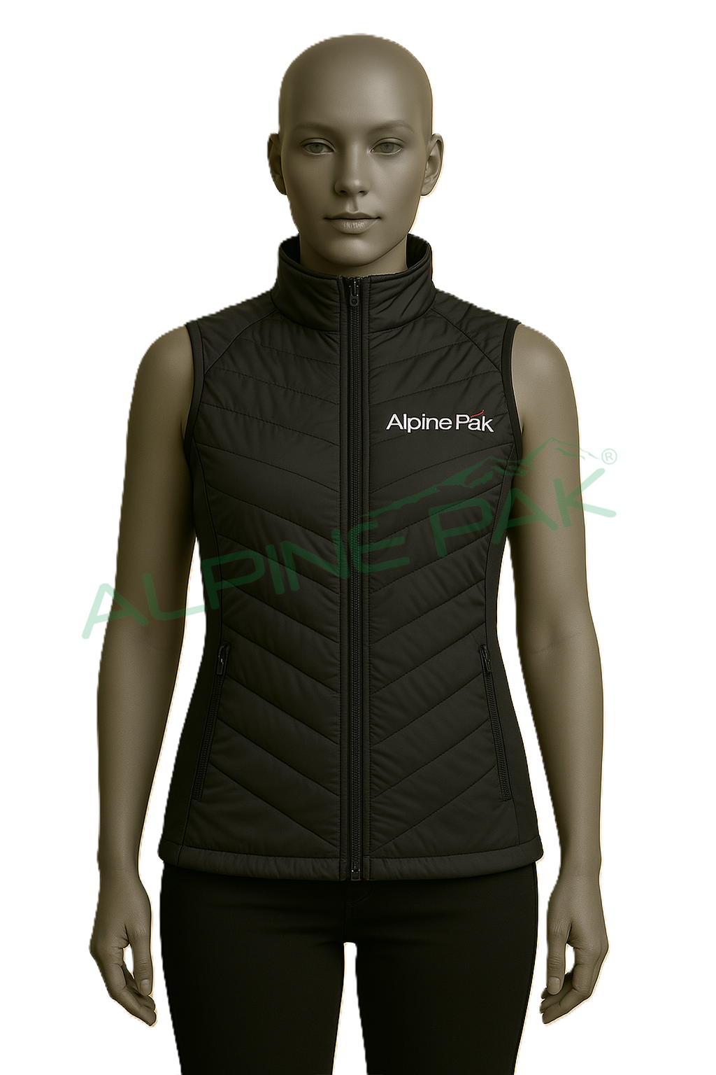 Hybrid Puffer/Softshell Gilet
